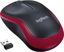 Logitech Wireless Mouse M185 piros
