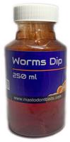 Mastodont Baits - Dip Worms 250ml