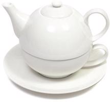 Maxwell & Williams Tea for One WHITE BASICS