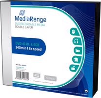 MediaRange DVD+R Double Layer - 5db - SLIM dobozos kiszerelés