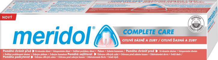 MERIDOL Complete Care érzékeny fogíny és fogak 75 ml