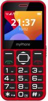myPhone Halo 3 Senior, piros