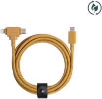 Native Union Belt Universal Cable USB-C to Lightning + USB-C - 1.5m, Kraft