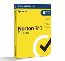 Norton 360 Deluxe 50GB, 1 felhasználó, 5 készülék, 12 hónap (elektronikus licenc)