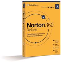 Norton 360 Deluxe 50GB, VPN, 1 felhasználó, 5 eszköz, 24 hónap (elektronikus licenc)
