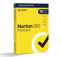 Norton 360 Premium 75GB, 1 felhasználó, 10 készülék, 12 hónap (elektronikus licenc)