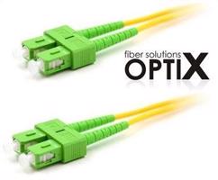 OPTIX SC / APC - SC / APC 09 / 125 - 3m, G657A, optikai