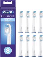 Oral-B Pulsonic Clean, 4 db + 4 db elektromos fogkefe fej