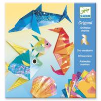 Origami Fémesen csillogó hajtogatós játék Víz alatt