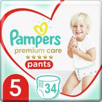 PAMPERS Pants Premium Care Junior 5-ös méret (34 darab)