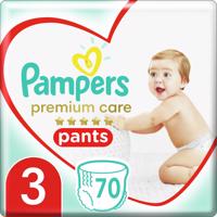 PAMPERS Premium Care Pants vel. 3 (70 db)