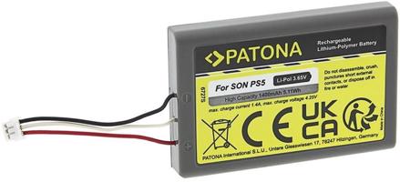 PATONA baterie pro Sony Playstation 5 / PS5 Li-Pol 1400mAh 3,65V