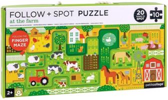 Petit Collage Útvesztő és puzzle Farm