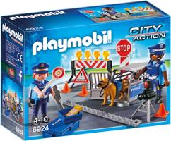 Playmobil 6924 Rendőrségi útlezárás