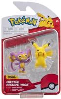 Pokémon - Battle Figure 2 Pack - Pikachu & Aipom