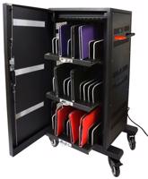 PORT CONNECT CHARGING CABINET 30 UNITS, fekete