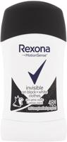 Rexona Invisible Black+White Izzadásgátló stift 40 ml