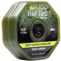 RidgeMonkey RM-Tec Soft Coated Hooklink 20m zöld