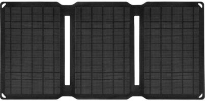 Sandberg Solar Charger 21W 2xUSB, solární nabíječka, černá