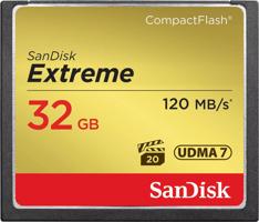 Sandisk Compact Flash 32GB Extreme
