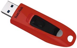 SanDisk Ultra 64 GB piros