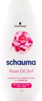 SCHWARZKOPF SCHAUMA Rose Oil 2in1 Sampon 400 ml