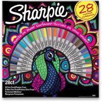 Sharpie Peacock tartós markerek, 28 szín