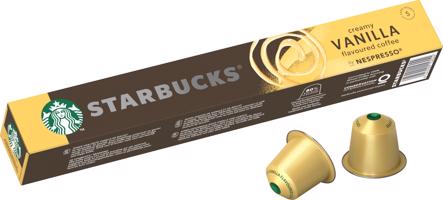 STARBUCKS® by NESPRESSO® Creamy Vanilla Flavoured Coffee, 10 db