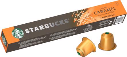 STARBUCKS® by NESPRESSO® Smooth Caramel Flavoured Coffee, 10 db