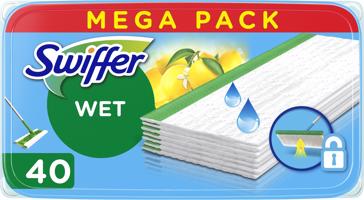 SWIFFER Sweeper Wet tisztítókendő 40 db