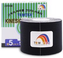 Temtex tape Classic fekete 5 cm
