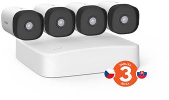 Tenda K4P-4TR Video PoE Security Kit 4MP - vezetékes PoE kamerarendszer, felvevő + 4x kamera (2560 x
