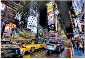Times Square éjszaka, New York