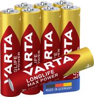 VARTA Longlife Max Power Alkáli elem AAA 5+3 db