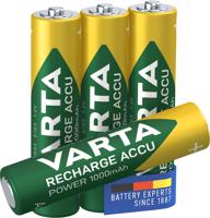 VARTA Recharge Accu Power Tölthető elem AAA 1000 mAh R2U 3+1 db