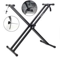 Veles-X Compact Security Double X Keyboard Stand