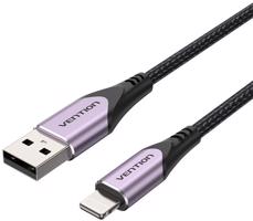 Vention MFi Lightning to USB Cable Purple 1m Aluminum Alloy Type