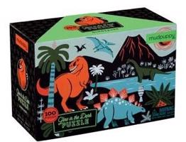 Világító puzzle - Dinoszaurusz (100 db)