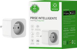 WOOX R6128 Smart Plug 16A FR Type E with Energy Monitor