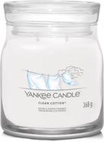 YANKEE CANDLE Signature 2 kanóc Clean Cotton 368 g