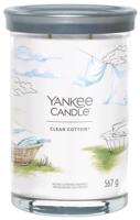 YANKEE CANDLE Signature 2 kanóc Clean Cotton 567 g