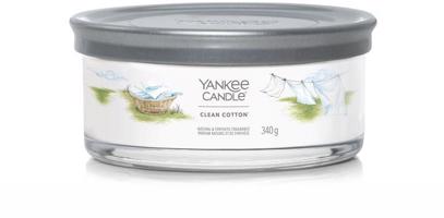 YANKEE CANDLE Signature 5 kanóc Clean Cotton 340 g
