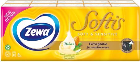 ZEWA Softis Soft & Sensitive (10x9db)