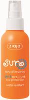 ZIAJA Sun spray napolaj SPF 6 vízálló 125 ml
